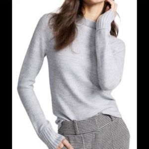 Club Monaco tommie mock neck wool sweater sz xs